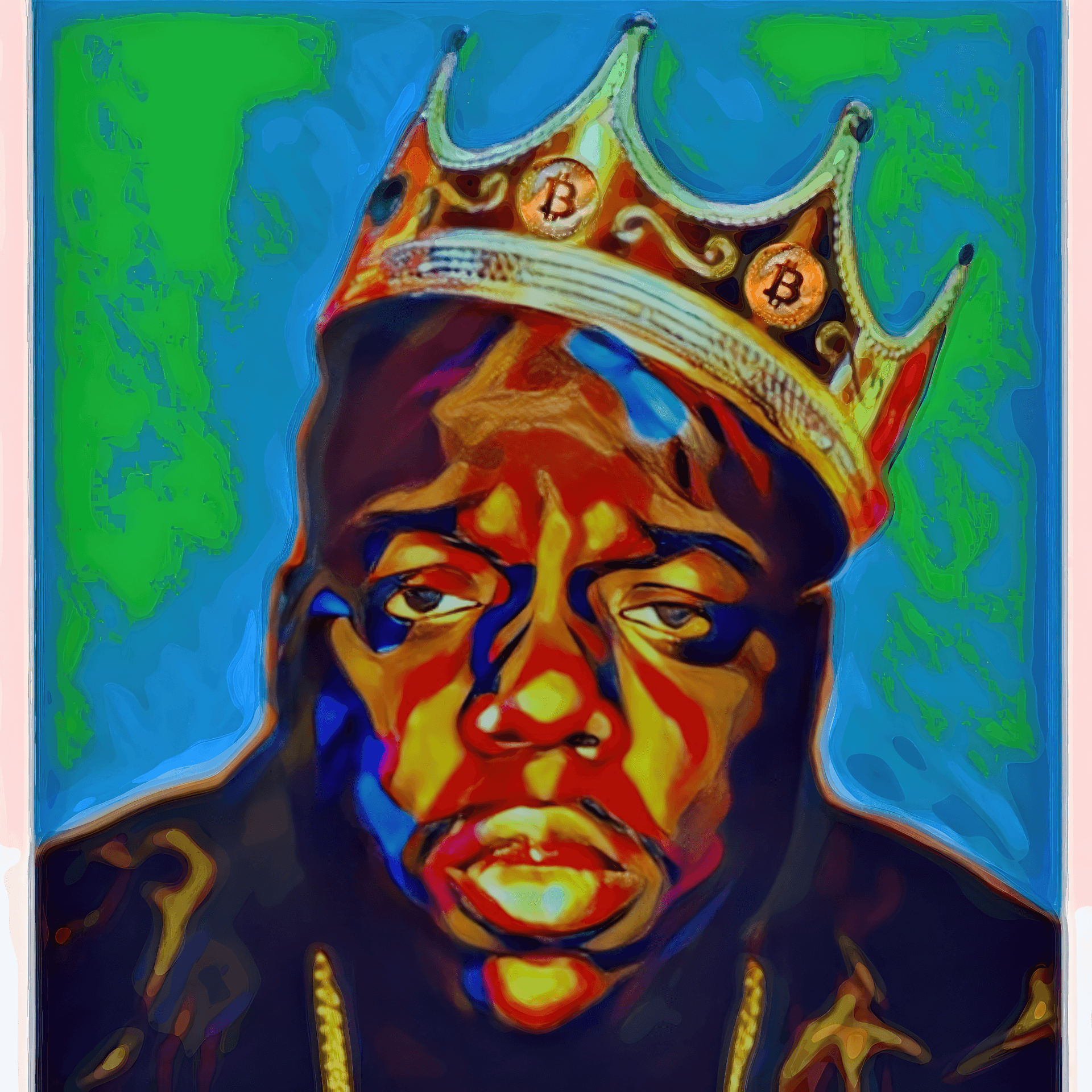 "The Notorious B.T.C." Print