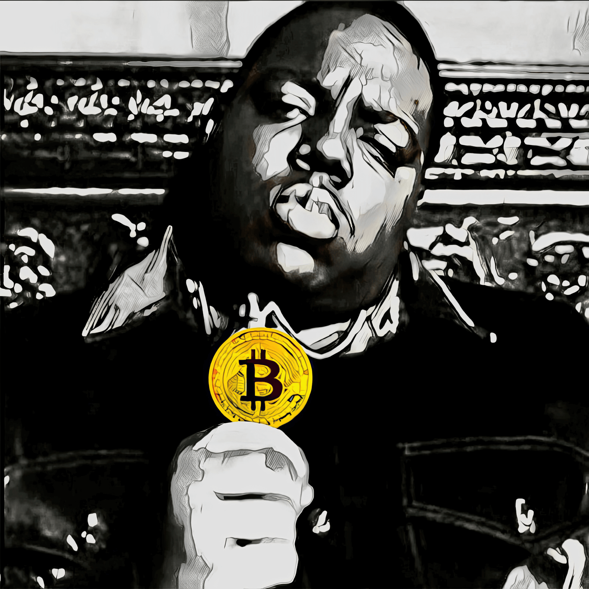 "Just Me And My Bitcoin" Print